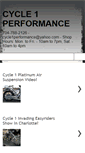 Mobile Screenshot of cycle1performance.blogspot.com