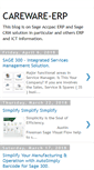 Mobile Screenshot of careware-erp.blogspot.com