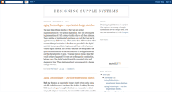 Desktop Screenshot of designingsupplesystems.blogspot.com