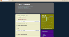 Desktop Screenshot of kawl.blogspot.com