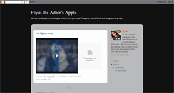 Desktop Screenshot of fojieapple.blogspot.com