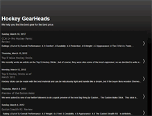 Tablet Screenshot of hockeygearheads.blogspot.com