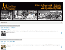 Tablet Screenshot of miguelangelfotografos.blogspot.com