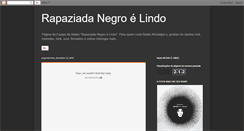 Desktop Screenshot of negroelindo.blogspot.com