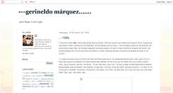 Desktop Screenshot of gerineldomarquez.blogspot.com