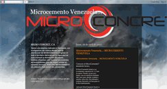 Desktop Screenshot of microcementovenezuelaedfan.blogspot.com