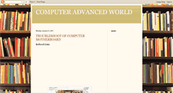 Desktop Screenshot of computeradvancedworld.blogspot.com