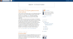 Desktop Screenshot of mkwuitgevers.blogspot.com