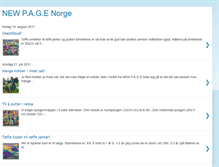 Tablet Screenshot of newpagenorge.blogspot.com