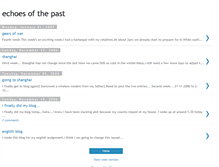 Tablet Screenshot of echoes-of-the-past.blogspot.com