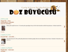 Tablet Screenshot of dozbuyucusu.blogspot.com