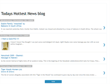 Tablet Screenshot of hottest-newsblog.blogspot.com