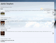 Tablet Screenshot of jamieleighstephen.blogspot.com