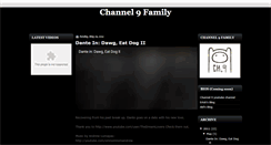 Desktop Screenshot of channel9family.blogspot.com