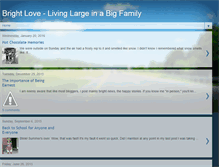 Tablet Screenshot of brightlove-livinglargeinabigfamily.blogspot.com