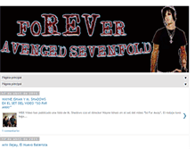 Tablet Screenshot of forever-avengedsevenfold.blogspot.com