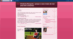 Desktop Screenshot of cinderelabanguela.blogspot.com