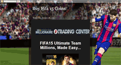 Desktop Screenshot of howtobuyfifa15coins.blogspot.com