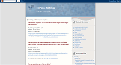 Desktop Screenshot of elpadulnoticias.blogspot.com