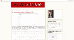 Desktop Screenshot of elnazarenoblog.blogspot.com