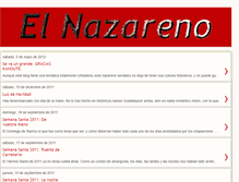 Tablet Screenshot of elnazarenoblog.blogspot.com