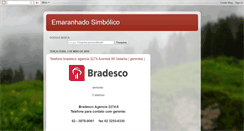 Desktop Screenshot of emaranhadosimbolico.blogspot.com