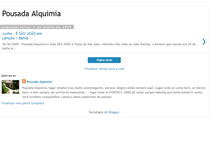 Tablet Screenshot of pousadalquimia.blogspot.com