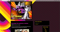 Desktop Screenshot of deejayfranc.blogspot.com