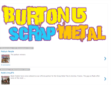 Tablet Screenshot of burtonscrapmetal.blogspot.com