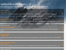 Tablet Screenshot of aplikasi-ku.blogspot.com