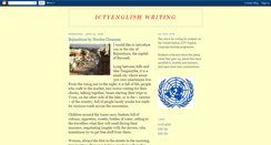 Desktop Screenshot of ictyenglishstudents.blogspot.com