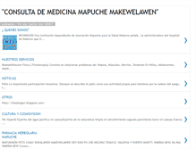 Tablet Screenshot of medicinamapuche.blogspot.com