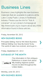 Mobile Screenshot of businesslines.blogspot.com