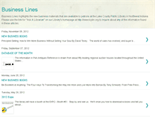 Tablet Screenshot of businesslines.blogspot.com