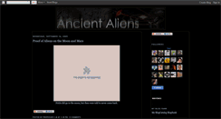 Desktop Screenshot of ancientaliens.blogspot.com