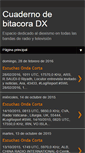Mobile Screenshot of cuadernodebitacoradx.blogspot.com