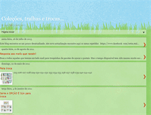 Tablet Screenshot of colecoes-e-colecoes.blogspot.com