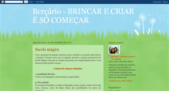 Desktop Screenshot of bercario-brincarecriaresocomecar.blogspot.com