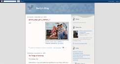 Desktop Screenshot of blogginberly.blogspot.com