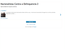Tablet Screenshot of nacionalistascontraadelinquencia2.blogspot.com