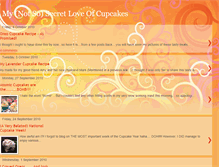 Tablet Screenshot of mynotsosecretloveofcupcakes.blogspot.com