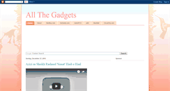 Desktop Screenshot of geek-gizmo-gadgets.blogspot.com