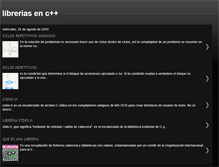 Tablet Screenshot of libreriasenc.blogspot.com