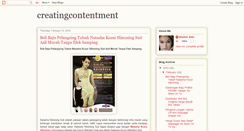 Desktop Screenshot of creatingcontentment.blogspot.com