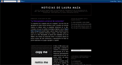 Desktop Screenshot of noticiasdelauramaza.blogspot.com