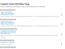 Tablet Screenshot of captainzoomsong.blogspot.com