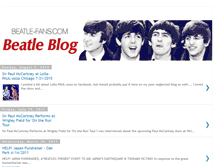 Tablet Screenshot of beatle-news.blogspot.com