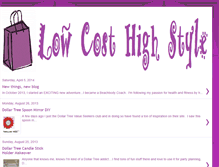 Tablet Screenshot of lowcosthighstyle.blogspot.com