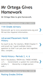 Mobile Screenshot of mrortegagiveshomework.blogspot.com