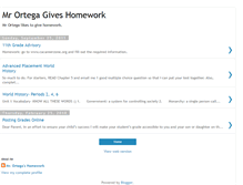 Tablet Screenshot of mrortegagiveshomework.blogspot.com